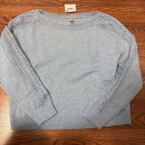 American Eagle Outfitters Light Blue Women's Sweater